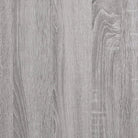 Tv-meubel in grijs sonoma met bewerkt hout en ijzeren poten - Tv-meubels