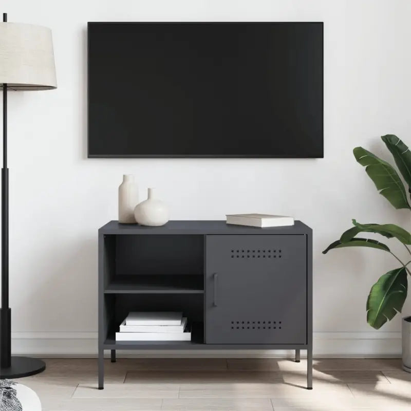 Tv-meubel in industriële stijl met robuust stalen ontwerp - Tv-meubels