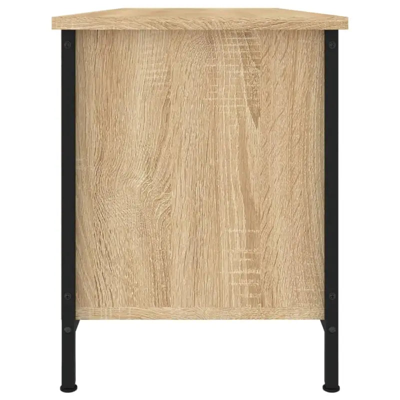 Tv-meubel met bewerkt hout en aanpasbare poten voor een trendy uitstraling - Tv-meubels