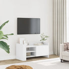 Tv-meubel met bewerkt hout en veel opbergruimte voor woonkamer of slaapkamer - Tv-meubels