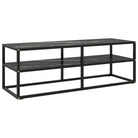 Tv-meubel met gehard glas voor een strak en stabiel interieur - marmerzwart / 1 / 120 cm - Tv-meubels