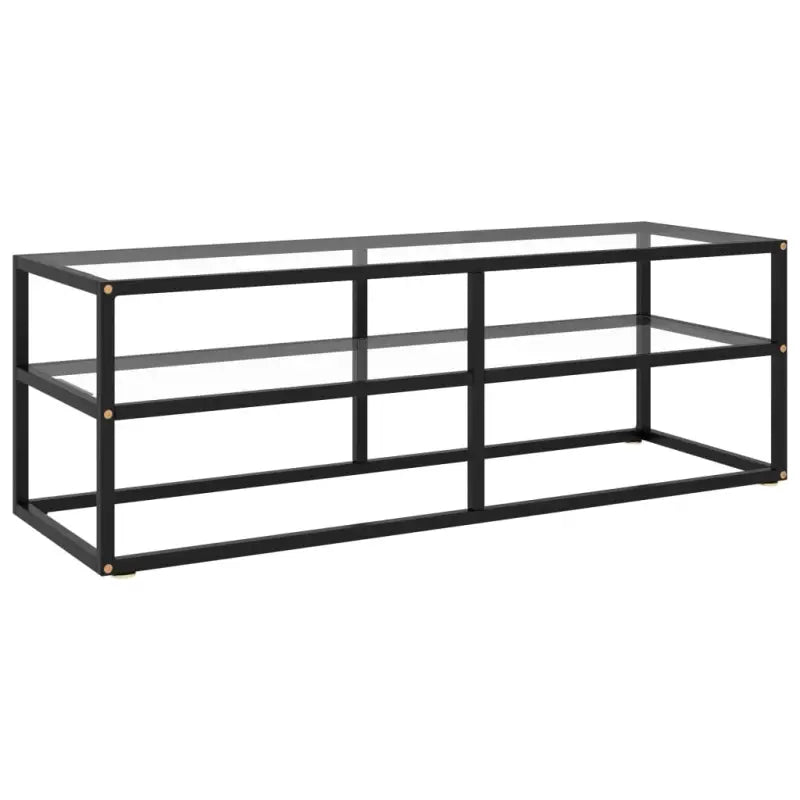 Tv-meubel met gehard glas voor een strak en stabiel interieur - Doorzichtig / 1 / 120 cm - Tv-meubels