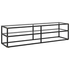 Tv-meubel met gehard glas voor een strak en stabiel interieur - Doorzichtig / 1 / 160 cm - Tv-meubels
