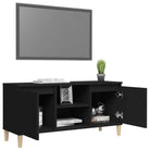 Tv-meubel met houten poten in Scandinavisch design - Tv-meubels