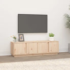 Tv-meubel met massief grenenhout een trendy en praktische keuze - Naturel / 1 - Tv-meubels