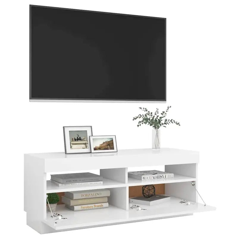 Tv-meubel met RGB LED-verlichting en trendy praktisch ontwerp - Tv-meubels