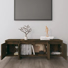 Tv-meubel van bewerkt hout met 4 deuren voor een stijlvolle woonkamer - Tv-meubels