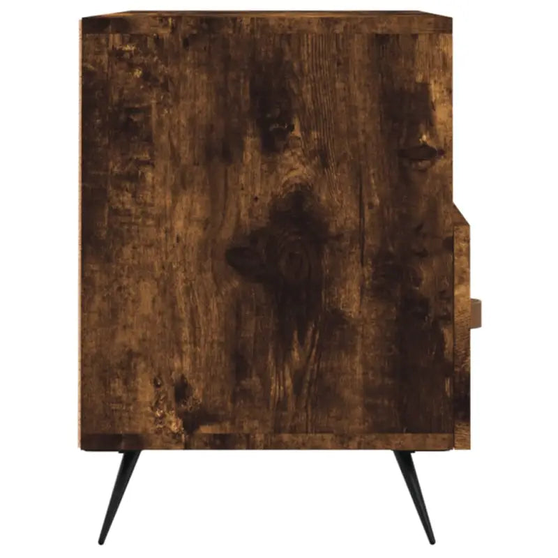 Tv meubel van bewerkt hout met ijzeren poten voor een trendy uitstraling - Tv-meubels