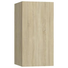 Tv-meubel van bewerkt hout met muurbevestiging voor een trendy uitstraling - Tv-meubels