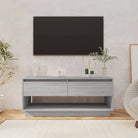 Tv-meubel van bewerkt hout met opbergruimte voor woonkamer - Grijs sonoma / 1 - Tv-meubels