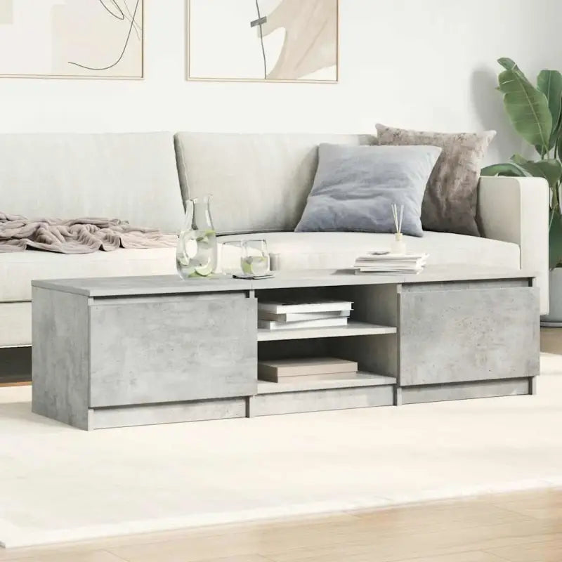 Tv-meubel van bewerkt hout met open vakken voor een klassieke stijl - Tv-meubels