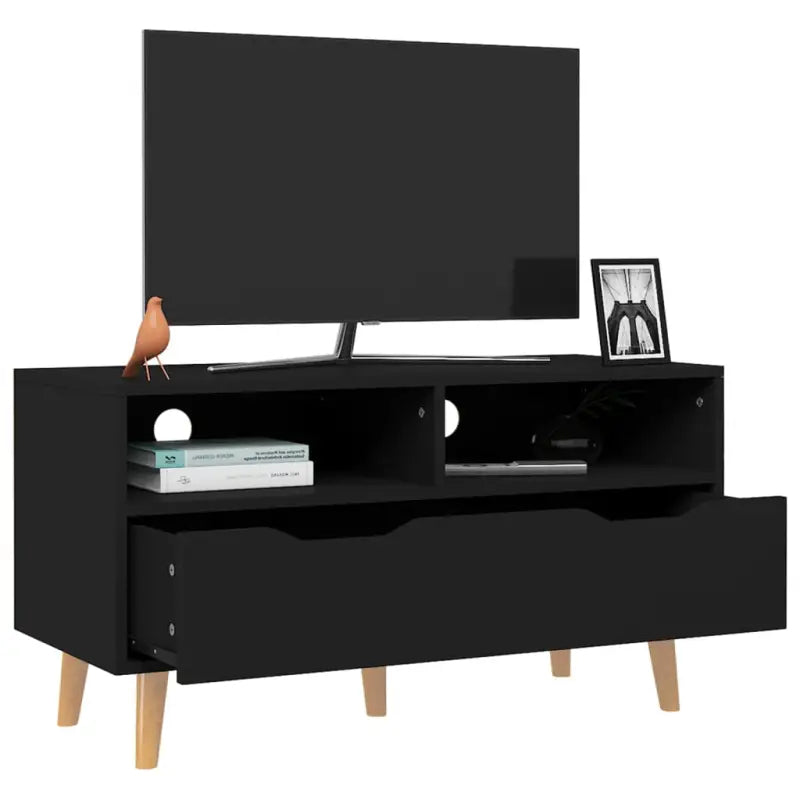 Tv-meubel van bewerkt hout met stevig en praktisch ontwerp - Tv-meubels