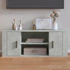 Tv-meubel van bewerkt hout met stijl en stevigheid - Betongrijs / 1 - Tv-meubels