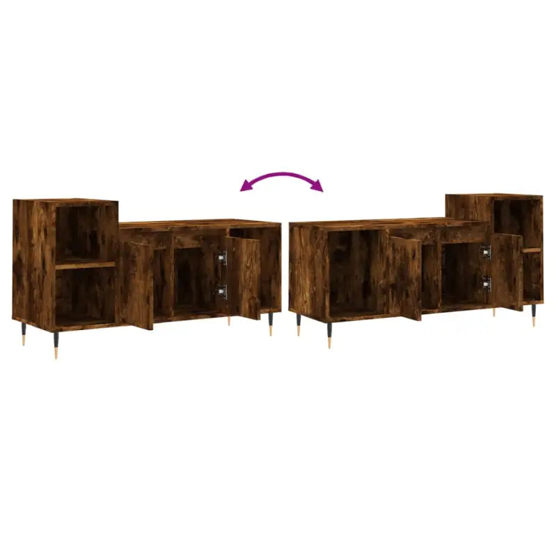 Tv-meubel van bewerkt hout met trendy en praktisch ontwerp - Tv-meubels