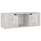 Tv-meubel van bewerkt hout met trendy en stabiel design - Betonkleurig / 1 - Tv-meubels