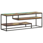 Tv-meubel van massief gerecycled hout met industriële stijl - 1 / massief gerecycled hout - Tv-meubels