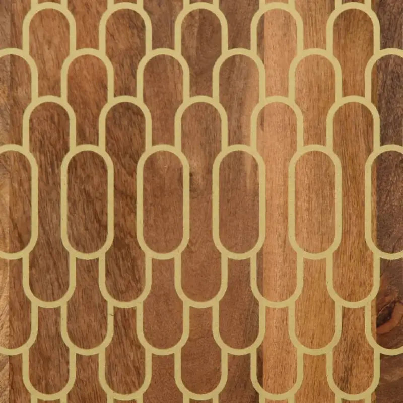 Tv-meubel van massief mangohout met trendy en praktisch design - Tv-meubels