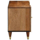 Tv-meubel van massief mangohout met trendy en praktisch design - Tv-meubels