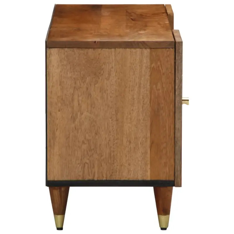 Tv-meubel van massief mangohout met trendy en praktisch design - Tv-meubels
