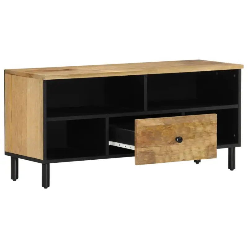 Tv-meubel van massief mangohout met trendy en stevig design - Tv-meubels