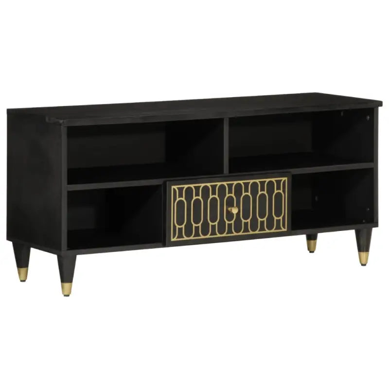 Tv-meubel van massief mangohout met trendy en stevig design - Tv-meubels