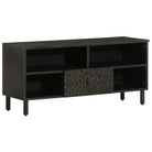 Tv-meubel van massief mangohout met trendy en stevig design - Zwart / 1 / massief mangohout - Tv-meubels