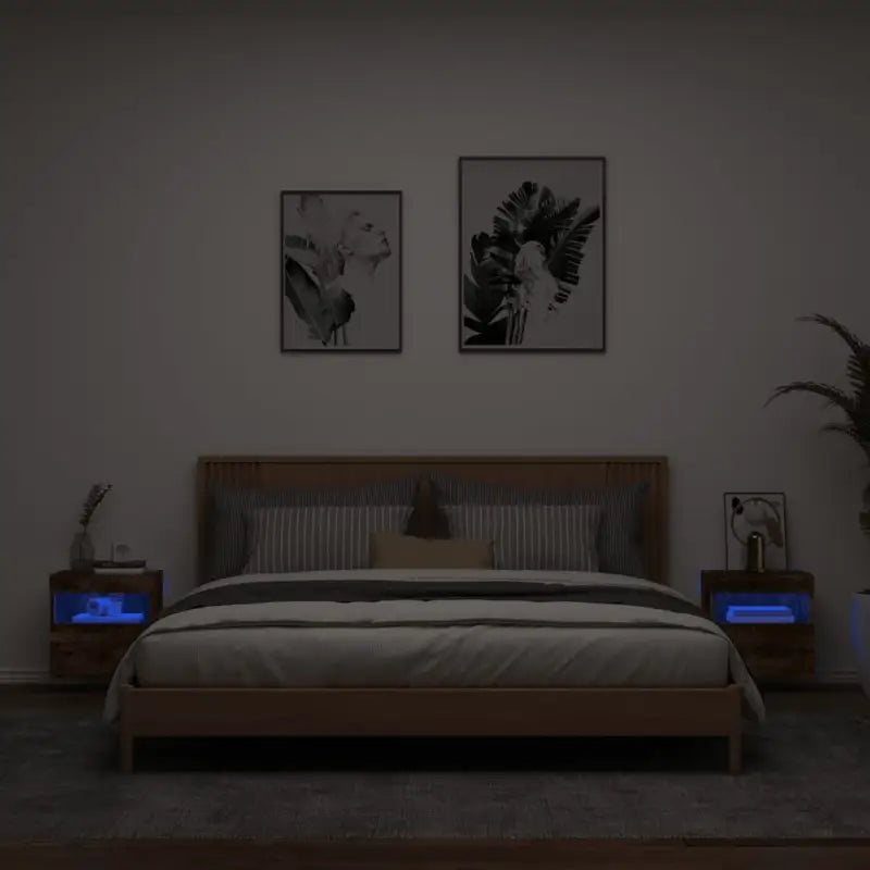 Tv-meubels met duurzame bewerkte hout en rgb led-verlichting - Tv-meubels