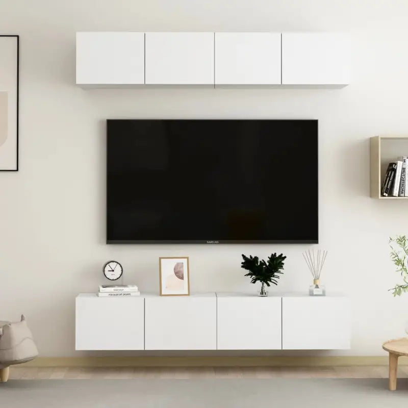 Tv-meubels van bewerkt hout met trendy en praktische design - Tv-meubels