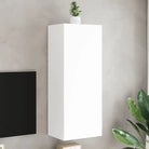 Tv-meubels van bewerkt hout voor een ruime en opgeruimde woonkamer - Wit / 1 / 102 cm - Tv-meubels