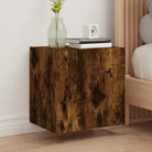 Tv-meubels van bewerkt hout voor een ruime en opgeruimde woonkamer - Gerookt eiken / 1 / 40 cm - Tv-meubels