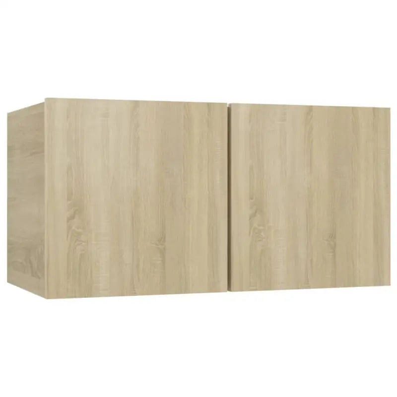 Tv-meubelset van bewerkt hout met opbergruimte en wandmontage - Tv-meubels