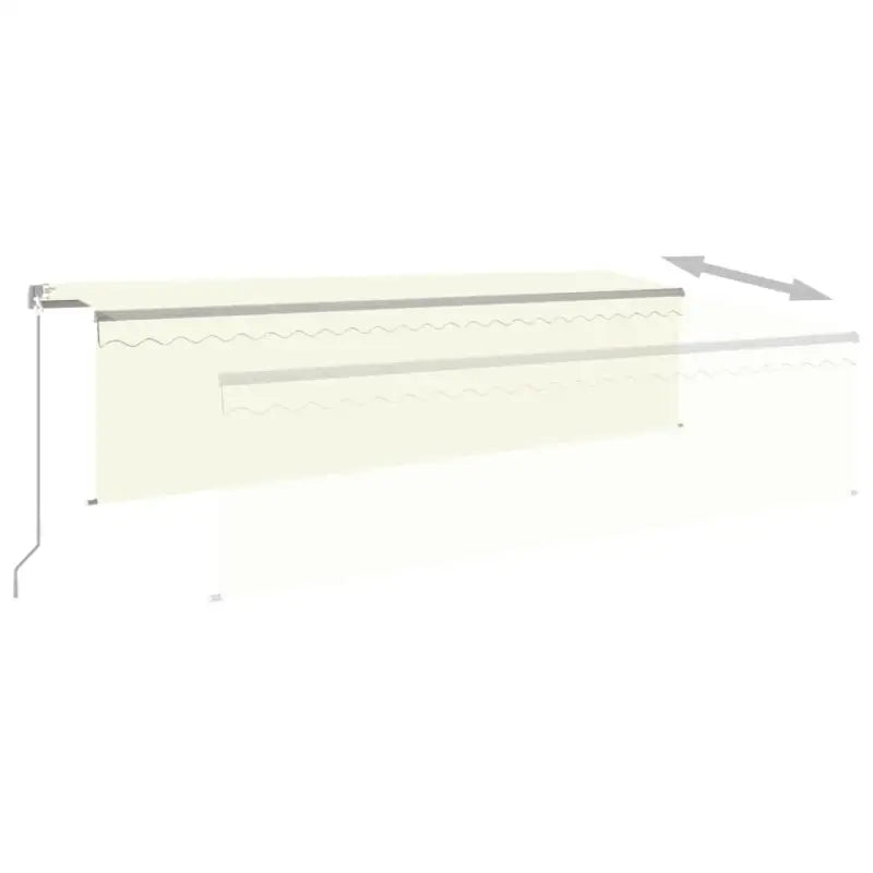 Uitschuifbare aluminium buitenluifel voor schaduw en koelte - Zonwering