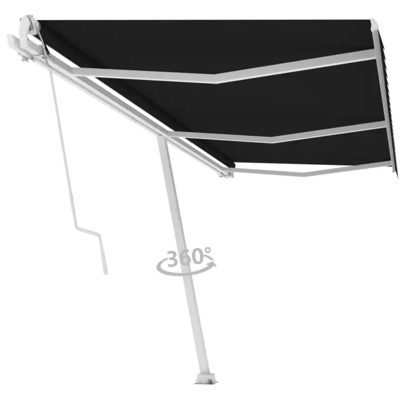 Uitschuifbare buitenluifel met gepoedercoat aluminium frame - Zonwering
