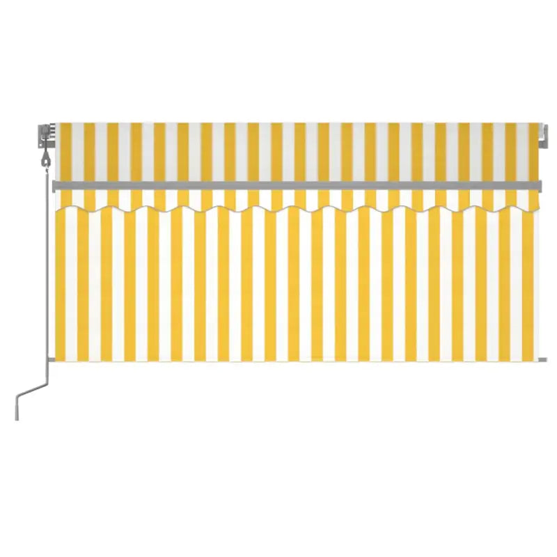 Uitschuifbare buitenluifel met roestvrij aluminium frame - Zonwering