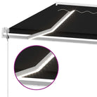 Uitschuifbare luifel met gepoedercoat aluminium en automatische bediening - Zonwering