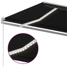 Uitschuifbare luifel met gepoedercoat aluminium frame automatisch - Zonwering