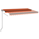Uitschuifbare luifel met gepoedercoat aluminium frame voor koelte buiten - Zonwering