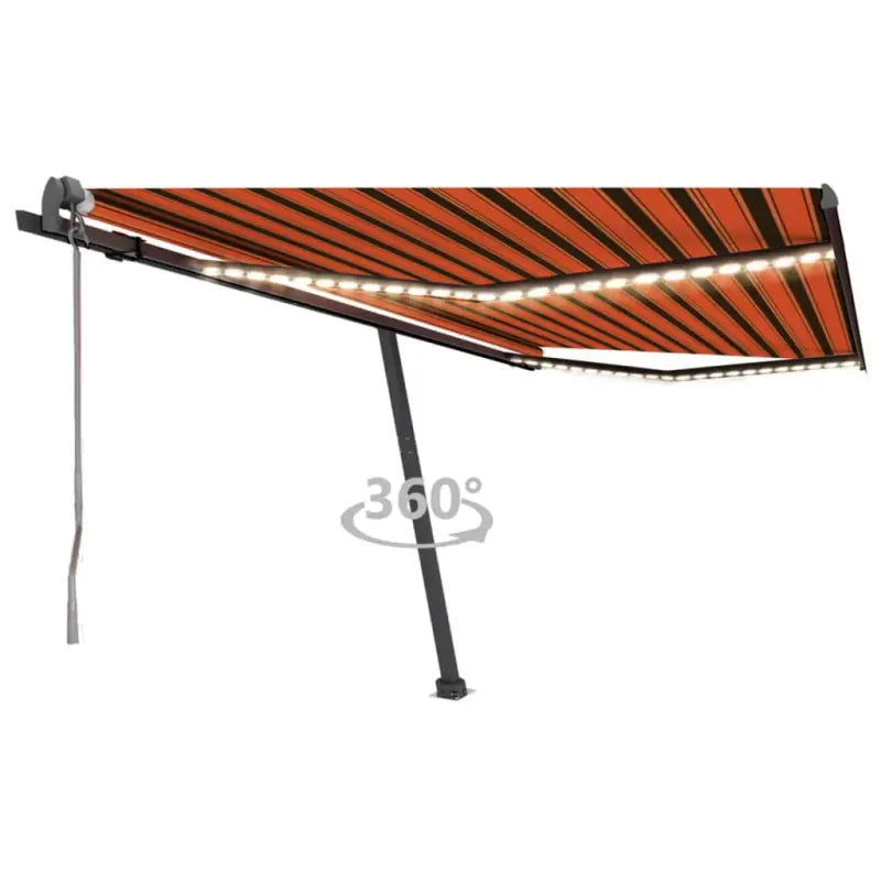 Uitschuifbare luifel met gepoedercoat aluminium voor buitenplezier - Multikleur / 400 x 300 cm / 1 - Zonwering