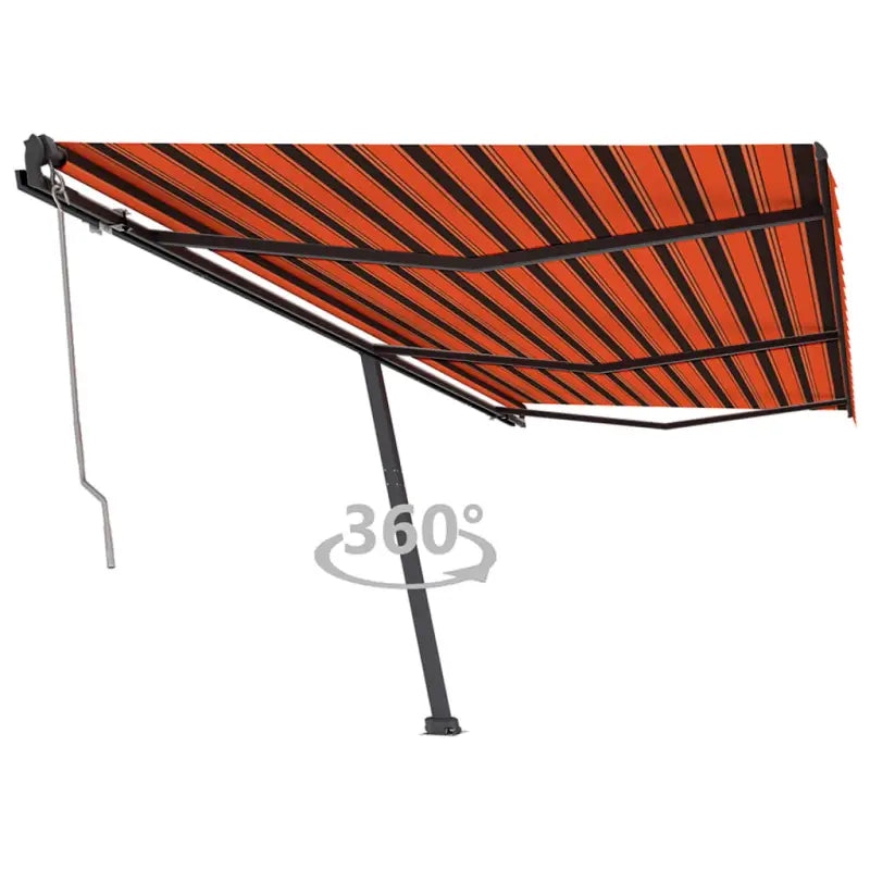 Uitschuifbare luifel met gepoedercoat aluminium voor buitenruimte - Multikleur / 600 x 350 cm / 1 - Zonwering