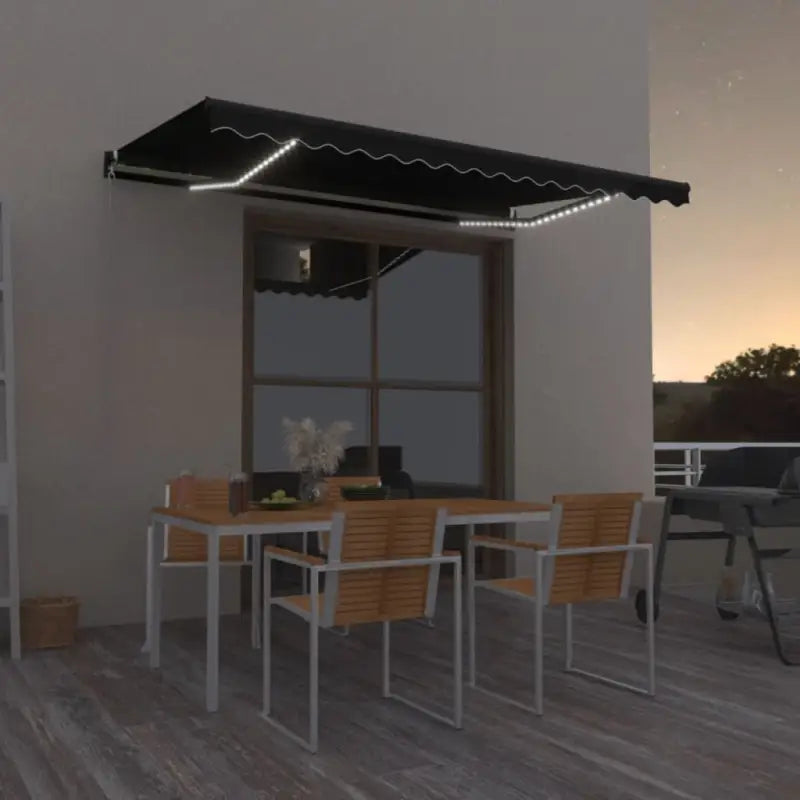 Uitschuifbare luifel met gepoedercoat aluminium voor buitenruimte - Zonwering