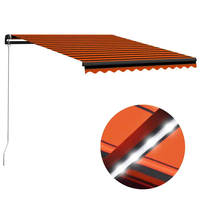 Uitschuifbare luifel met gepoedercoat aluminium voor buitenruimte - Multikleur / 300 x 250 cm / 1 - Zonwering