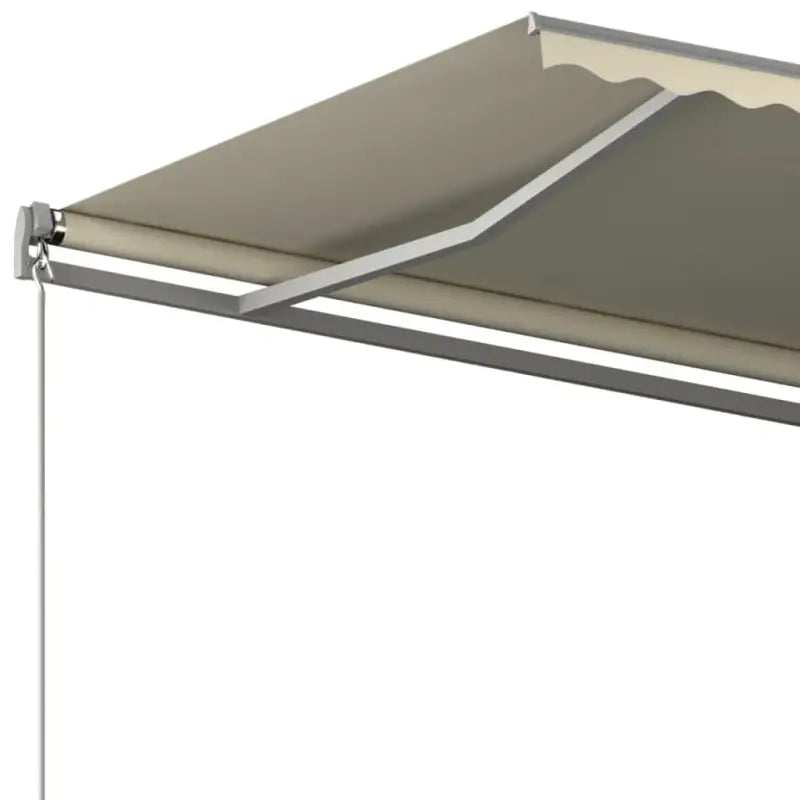 Uitschuifbare luifel met gepoedercoat aluminium voor buitenruimte - Zonwering