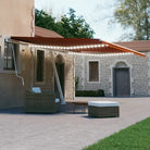 Uitschuifbare luifel met gepoedercoat aluminium voor koele buitenruimte - Multikleur / 500 x 300 cm / 1 - Zonwering