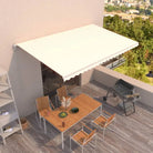 Uitschuifbare luifel met gepoedercoat aluminium voor koelte in je tuin - Zonwering
