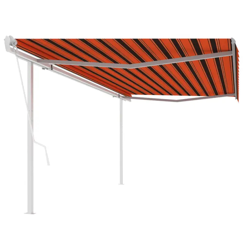 Uitschuifbare luifel met gepoedercoat aluminium voor schaduw en koelheid - Multikleur / 5 x 3 m / 1 - Zonwering