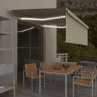 Uitschuifbare Luifel voor Koelere Buitenruimtes - Crème / 4 x 3 m / 1 - Zonwering