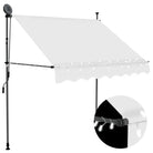 Uittrekbare zonwering voor raam terras en tuin - Crème / 1 / 200 cm - Zonwering