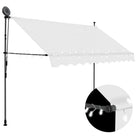 Uittrekbare zonwering voor raam terras en tuin - Crème / 1 / 250 cm - Zonwering