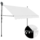 Uittrekbare zonwering voor raam terras en tuin - Crème / 1 / 300 cm - Zonwering