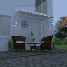 Uittrekbare zonwering voor raam terras en tuin - Crème / 300 x 150 cm / 1 - Zonwering